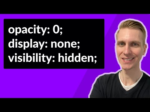 , title : 'opacity: 0 vs display: none vs visibility: hidden'