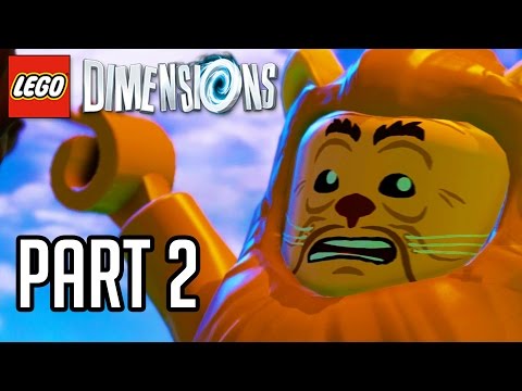 LEGO Dimensions Walkthrough Part 2 - WIZARD OF OZ!! (Gameplay PS4/XB1/Wii U 1080p HD)