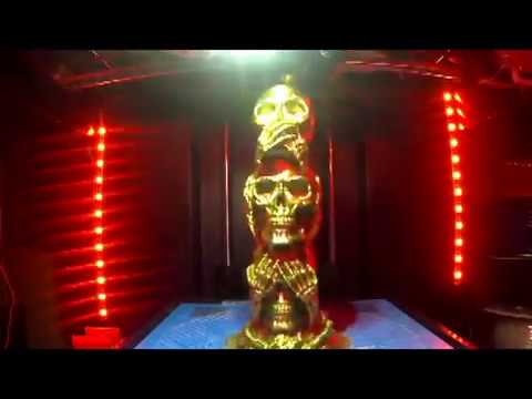 Three Wise Skulls, 3D printed from Thingiverse.com