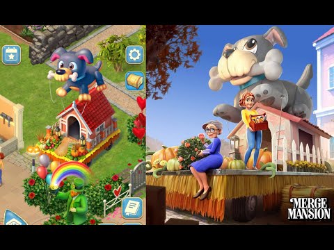 Merge Mansion The event has ended😎🥹 Thanksgiving Event🌽🍗🍄