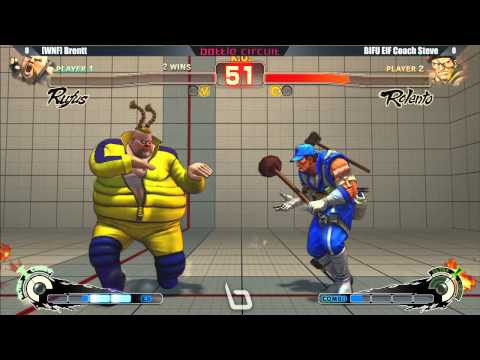 Next Level Battle Circuit 109 - USF4 - WNF Brentt (Rufus) vs BIFU EIF Insaynne (Rolento)