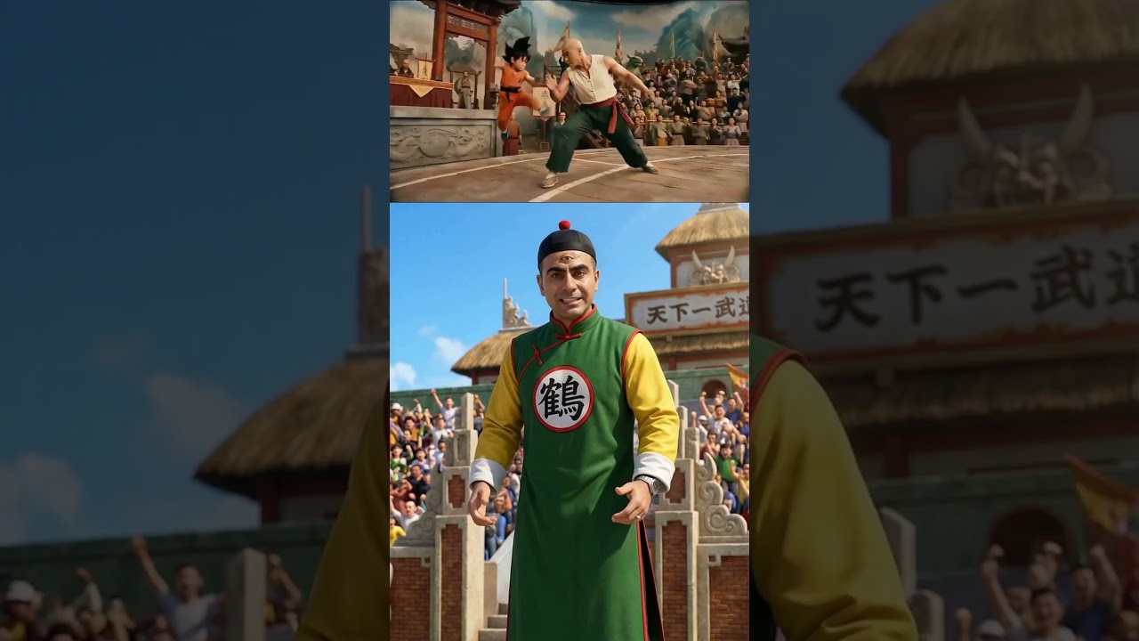 Goku vs Ten Shin Han con 4 brazos🐉🥊 ¿El mejor Live Action de Dragon Ball? Creado con seedance 2.0