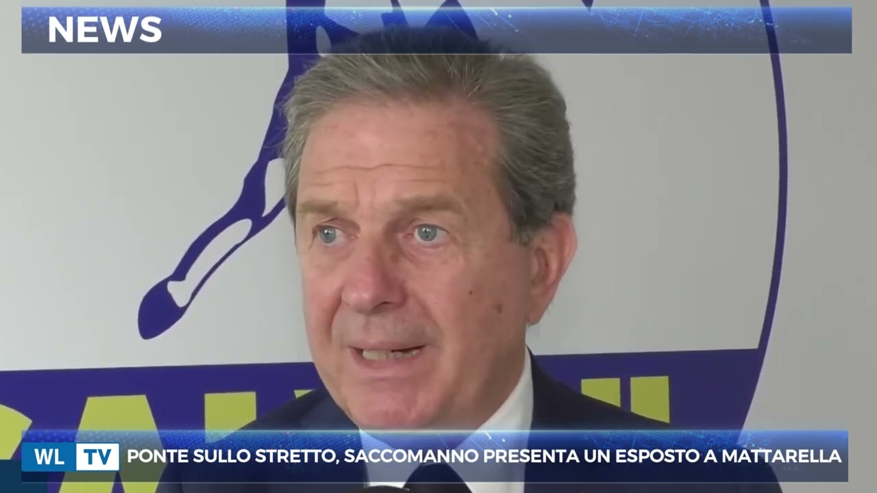 Ponte sullo Stretto, Saccomanno presenta un esposto a Mattarella