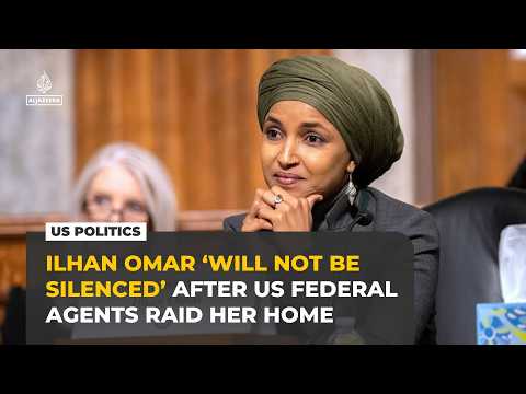 Ilhan Omar says she ‘will not be silenced’ after US agents raid her home