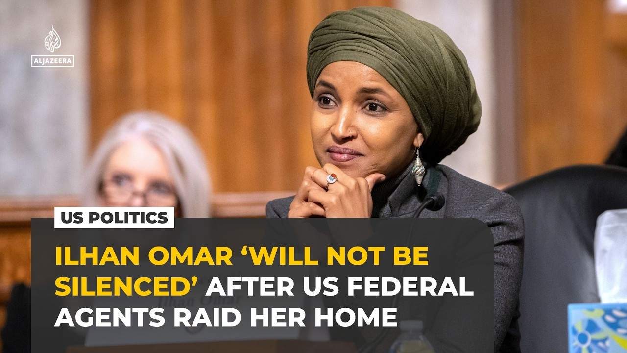 Ilhan Omar says she ‘will not be silenced’ after US agents raid her home