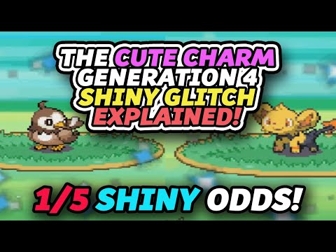 How Cute Charm Makes Shiny Pokemon EASY In Gen 4! (Pokemon Diamond, Pearl, Platinum, HGSS)