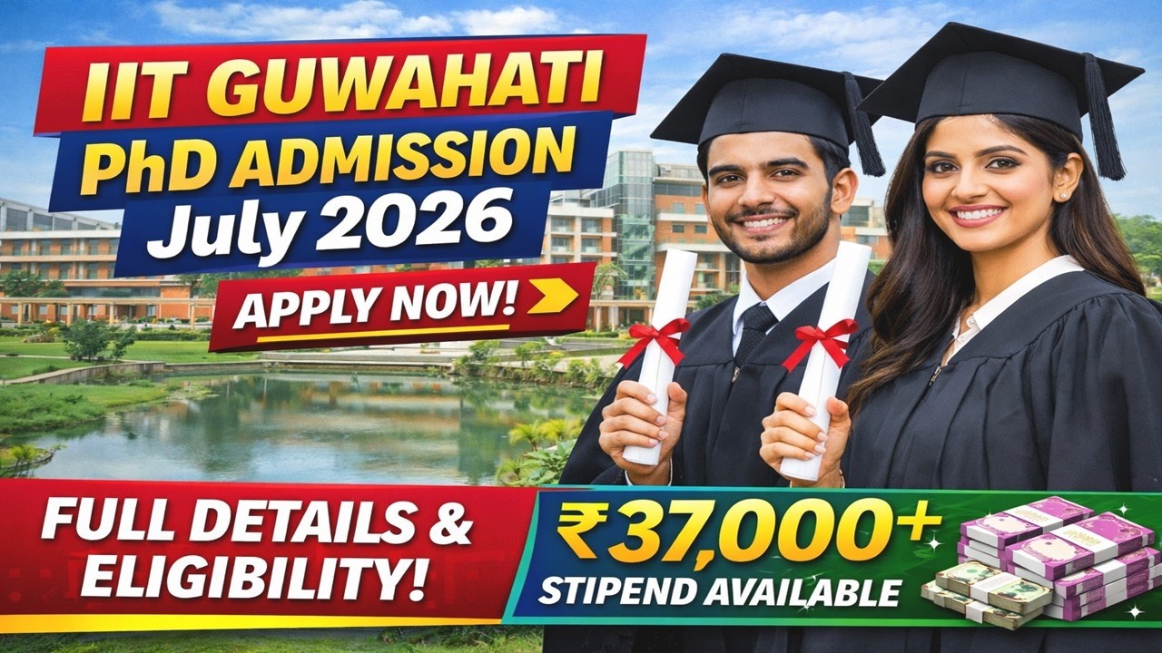 IIT Guwahati PhD Admission July 2026 | Apply Now! | Management Learning