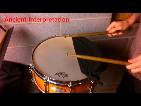 Ancient Rudimental 7 and 15 Stroke Roll Interpretation