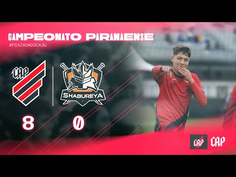 Athletico Paranaense 8x0 Shabureya - Paranaense Sub-15 | MELHORES MOMENTOS