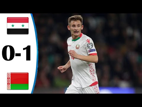 Syria vs Belarus 0-1 All Highlights 2021.2022