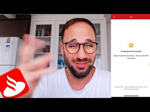 TRANSAÇÃO NÃO CONCLUÍDA ao FAZER PIX no APP SANTANDER