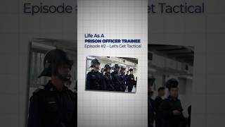 Our Prison Officer Trainees undergo physical and tactical training! #captainsoflives 👮‍♂️