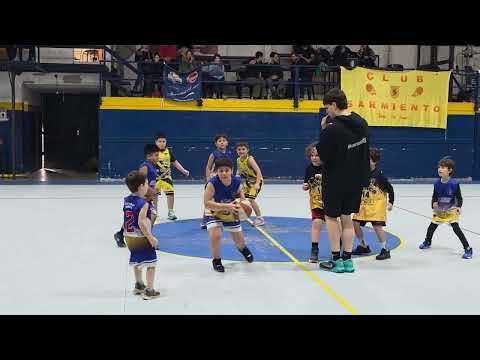 SARMIENTO VS BANCO CORDOBA. MINI BASQUET 2026.