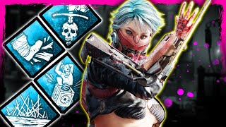 Red's PALLET SHREDDER SKULL MERCHANT BUILD! - Dead by Daylight