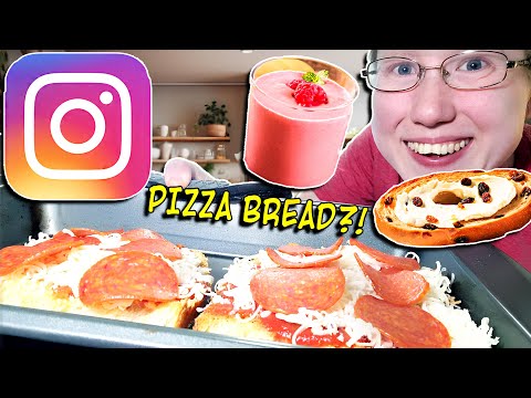 I Tried VIRAL Instagram Food Recipes For 24 Hours!