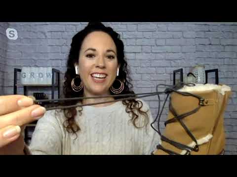 Earth Waterproof Suede Lace-Up Ankle Boots - Glacier on QVC