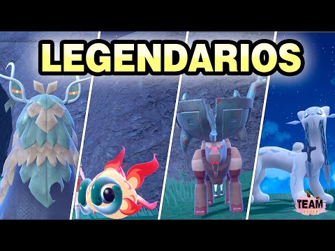 ✨ CÓMO CONSEGUIR LOS LEGENDARIOS WO-CHIEN, TING-LU, CHI-YU Y CHIEN-PAO EN POKÉMON ESCARLATA PÚRPURA!
