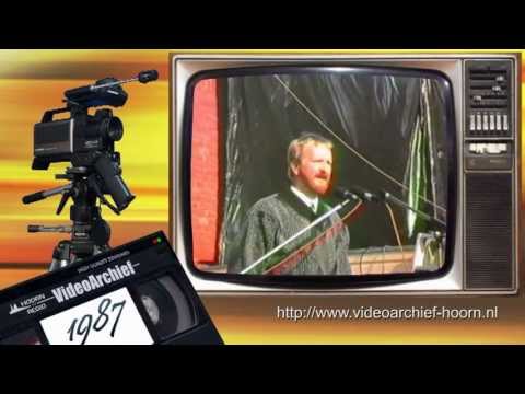 1987 Hoorn: Showband Hoorn - opening van verenigingsgebouw 'De Vesting'