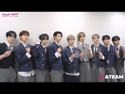 &TEAM、珍回答にツッコミ！？未公開トークも…「Kstyle PARTY」バクステ取材中の模様を大公開！