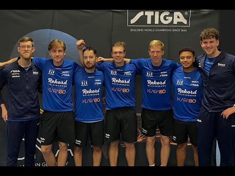 BTK Rekord - Halmstad | Huvudsändning | Pingisligan by STIGA