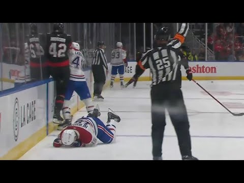 Canadiens Senators game turns to chaos!