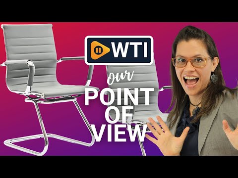 CIMOTA Waiting Room Chairs Leather Office Guest Chair Mid Back Reception Chairs with Sled Base for Meeting/Patient/Conference Room - WTI product video review
