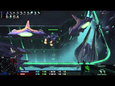 Starcraft 2 - PvT - Lilbow vs MythiC on Dusk Towers