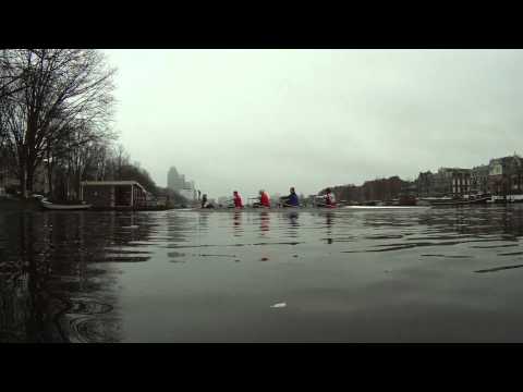 KARZ De Hoop - aan 't Lijntje - DVA4x Heineken Roeivierkamp 2012 - vertrek bij De Hoop