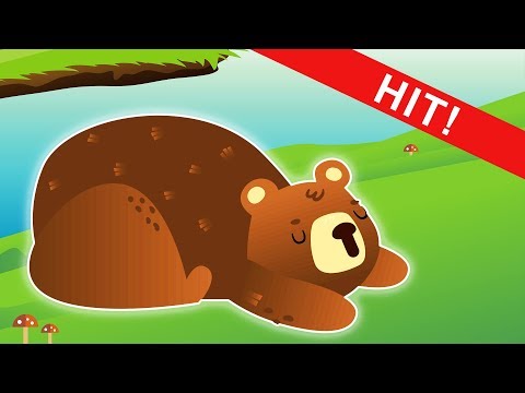 STARY NIEDŹWIEDŹ MOCNO ŚPI | Urwisowo - piosenki dla dzieci ⭐⭐⭐⭐⭐