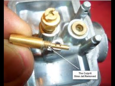 How to clean your atv carburetor jets