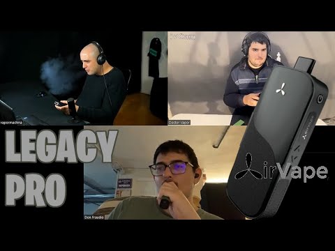 Airvape Legacy Pro: calentamiento híbrido y potencia a raudales desde USA. Unboxing en español