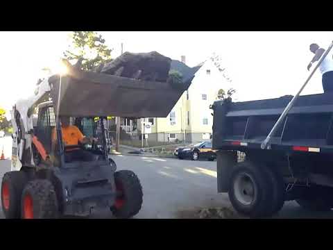 New driveway prep for asphalt install.