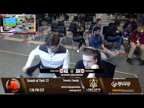 Smash at York 13 - DMG GetShulked (Shulk) vs EGE Chrim Foish (Diddy) - SSB4 LQF