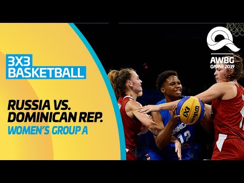 3x3 Basketball - Russia vs Dominican Rep. | Women's Group A Match |ANOC World Beach Games Qatar 2019
