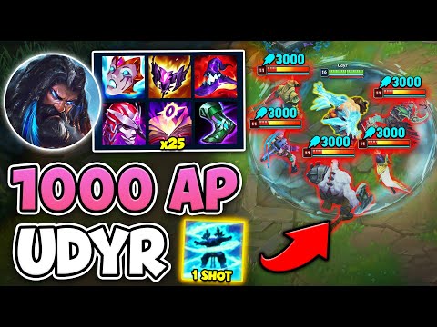 WHAT HAPPENS WHEN UDYR HITS 1000 AP! (PUT THE ENEMIES IN A MICROWAVE)