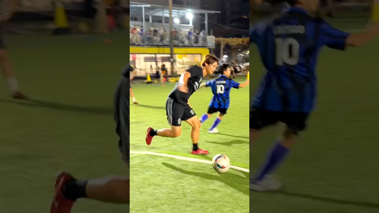 COACH VS KIDS🔥#football #regateドリブル塾 #shorts