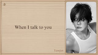 Download lagu YEONJUN 'Talk to You' Easy Lyrics mp3