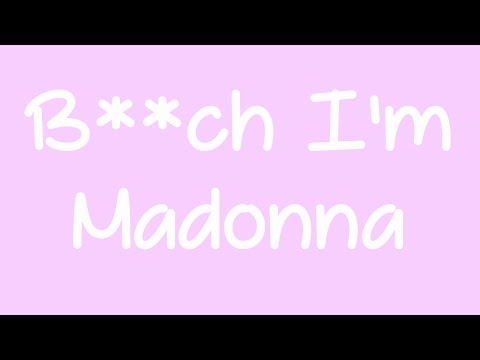 B**ch I'm Madonna - Shopkins Cover Music Video