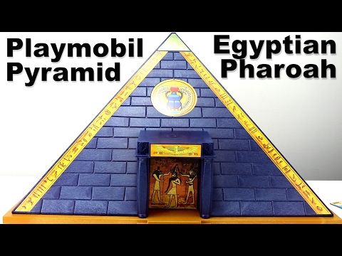 Playmobil Pharaoh's Pyramid Playset 5386 - Egyptian pyramid traps treasure - Playmobil Pyramide