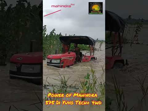 Power of Mahindra 575 Di Yuvo Tech+ 4wd// tractors king 👑