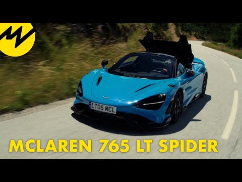 McLaren 765 LT Spider | Limitierter Frischluft-Rennwagen aus England | Motorvision