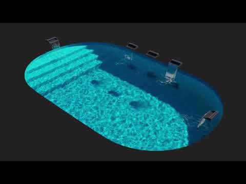 Swimming Pool With Cascades / Chaos Phoenix