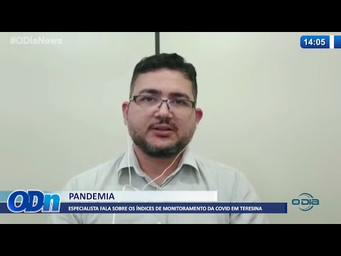 Especialista fala sobre os índices de monitoramento da Covid-19 em Teresina 16 03 2022