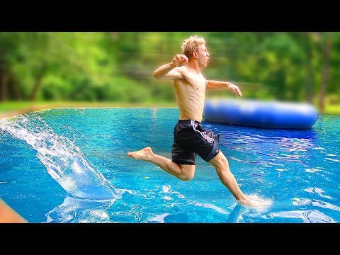 RUNNING ON WATER!! Video