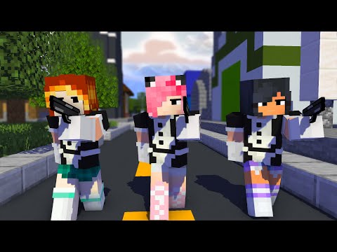 CAPTURED LOVE MEME FIRST MEET POI POI MAID APHMAU, KIM, KC - MINECRAFT ANIMATION #shorts