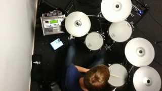 Somebody told me about Jesus. Drum Tutorial -Slow Motion.