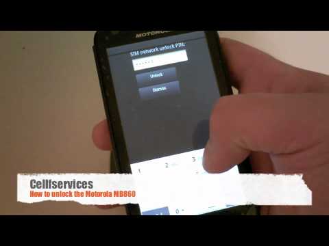 comment debloquer motorola mb860