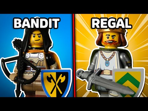 I Built LEGO Castle Minifigure Packs!