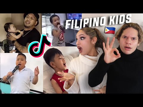 How can Filipino Kids Sound Like this!?🎤 🤩| Latinos react to Viral Filipino Kids Singing