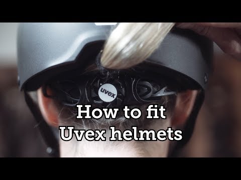 How to fit Uvex helmets